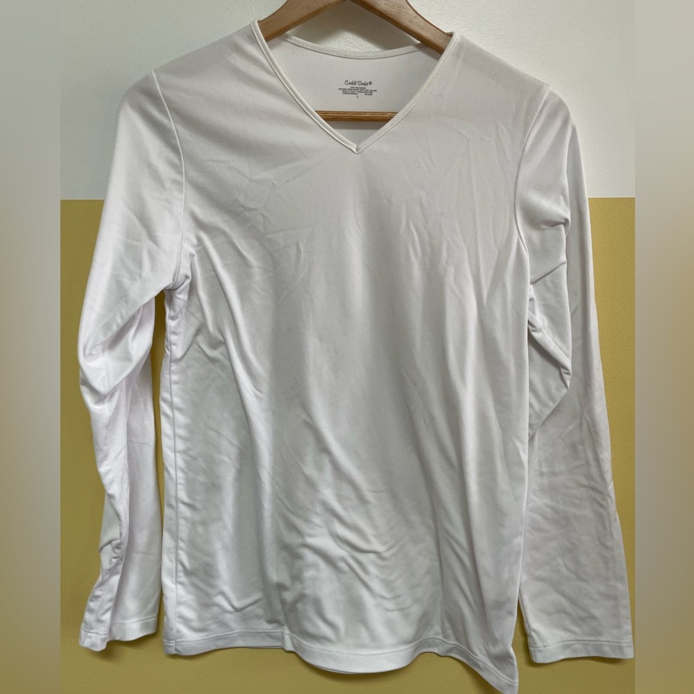 Cuddl Duds Womens L thermal undershirt